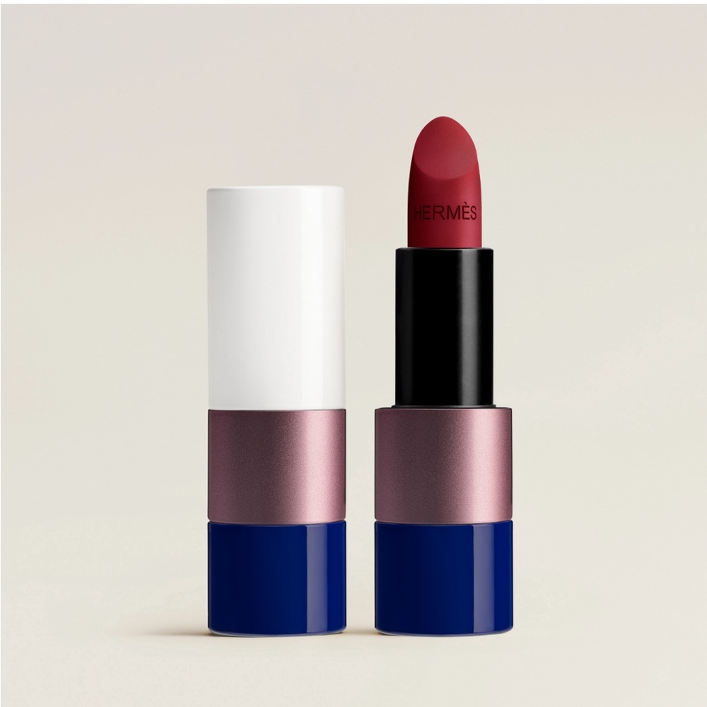 Hermes Matte metallic lipstick, Limited edition, Rouge Grenat